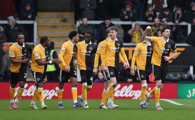 310126 - Burton Albion v Cardiff City - Sky Bet League 1 - Jake Beesley of Burton Albion celebrates 1st goal [at front]