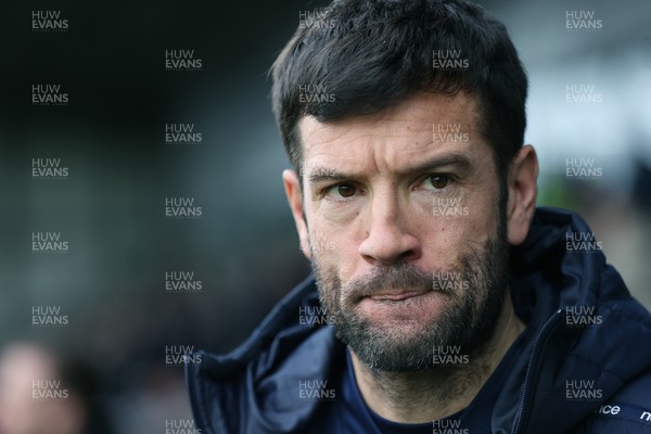 310126 - Burton Albion v Cardiff City - Sky Bet League 1 - Manager Brian Barry-Murphy of Cardiff before the match