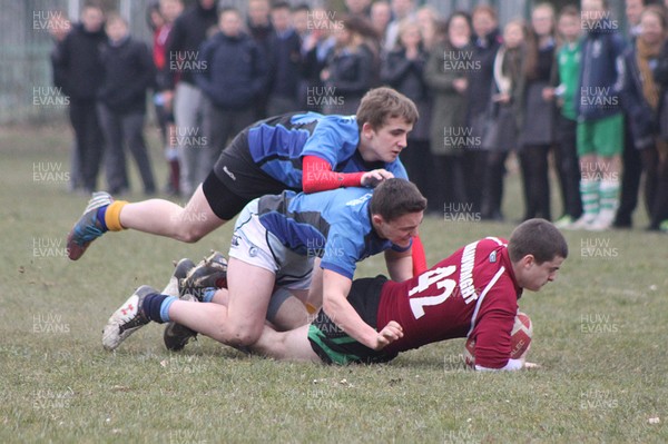 100413 - Caerleon Comprehensive V Cymer -Caerleon's Rob Wainwright