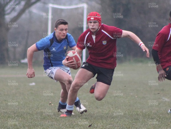 100413 - Caerleon Comprehensive V Cymer -Caerleon's Ellis Jones