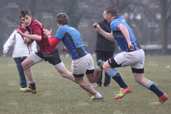 100413 - Caerleon Comprehensive V Cymer -Caerleon's Tom Attewell