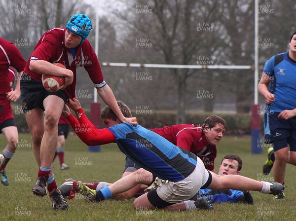 100413 - Caerleon Comprehensive V Cymer -Caerleon's Lewis Johnson