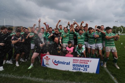 260425 - Caerphilly v Taffs Well - Admiral National League 2 East Central -  Caerphilly RFC champions