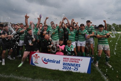 260425 - Caerphilly v Taffs Well - Admiral National League 2 East Central -  Caerphilly RFC champions