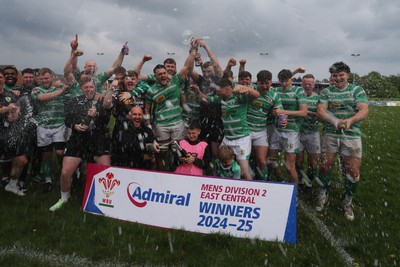 260425 - Caerphilly v Taffs Well - Admiral National League 2 East Central -  Caerphilly RFC champions