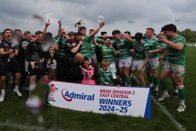 260425 - Caerphilly v Taffs Well - Admiral National League 2 East Central -  Caerphilly RFC champions