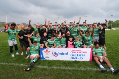 260425 - Caerphilly v Taffs Well - Admiral National League 2 East Central -  Caerphilly RFC champions