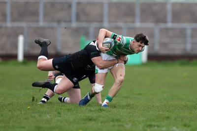 260425 - Caerphilly v Taffs Well - Admiral National League 2 East Central -  Tom Lewis of Caerphilly makes break 