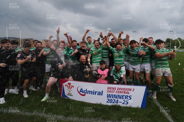 260425 - Caerphilly v Taffs Well - Admiral National League 2 East Central -  Caerphilly RFC champions