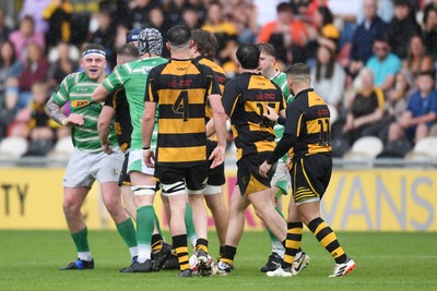110525 - Caerphilly RFC v St Albans RFC - Mens Divison 2 Cup Final - Things boil over between sides