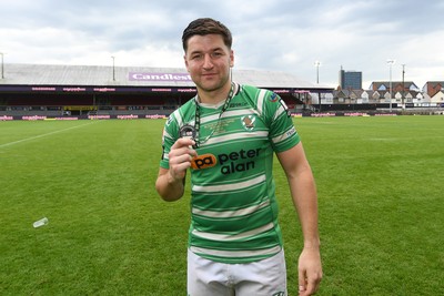 110525 - Caerphilly RFC v St Albans RFC - Mens Divison 2 Cup Final - Player of the match Jorge Lucey of Caerphilly
