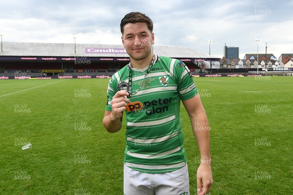 110525 - Caerphilly RFC v St Albans RFC - Mens Divison 2 Cup Final - Player of the match Jorge Lucey of Caerphilly