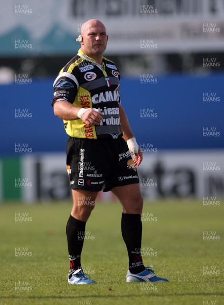 11.10.08 Calvisano v Cardiff Blues... Calvisano's Ben Evans. 