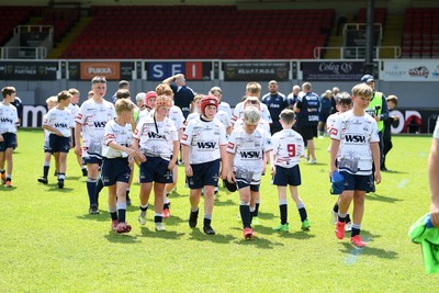 210525 - Carmarthen v Swansea - WSRU Junior Group - U11s DC Thomas Plate Final - Dejected Swansea at full time