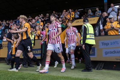 300825 - Cambridge United v Newport County - Sky Bet League 2 - Newport County’s Anthony Driscoll-Glennon