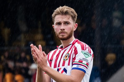 300825 - Cambridge United v Newport County - Sky Bet League 2 - Newport County’s Mathew Smith dejected after his sides defeat