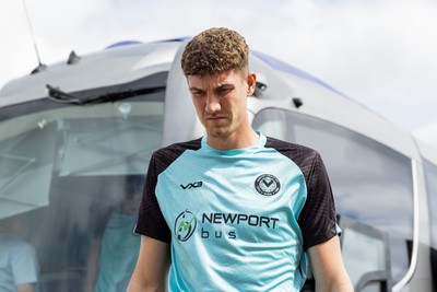 300825 - Cambridge United v Newport County - Sky Bet League 2 - Newport County’s Jordan Wright 