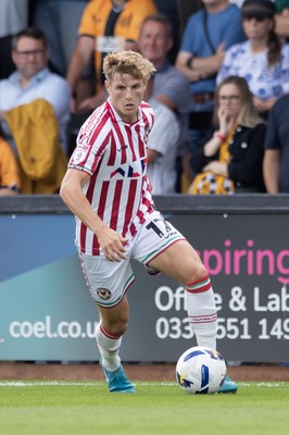 300825 - Cambridge United v Newport County - Sky Bet League 2 - Newport County’s Tom Davies