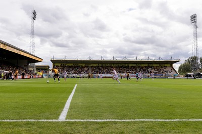 300825 - Cambridge United v Newport County - Sky Bet League 2 - General View of the Cledara Abbey Stadium during the match