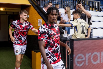 300825 - Cambridge United v Newport County - Sky Bet League 2 - Newport County’s Habeeb Ogunneye