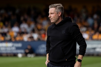 300825 - Cambridge United v Newport County - Sky Bet League 2 - Cambridge United manager Neil Harris 
