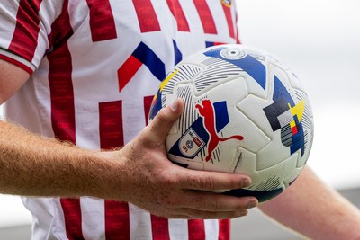300825 - Cambridge United v Newport County - Sky Bet League 2 - The EFL match ball 