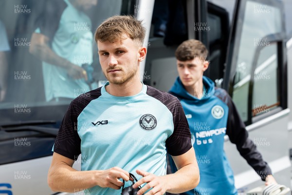 300825 - Cambridge United v Newport County - Sky Bet League 2 - Newport County’s Ben Lloyd 