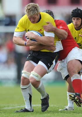 30.05.09 - Canada v Wales - Wales' Bradley Davies. 