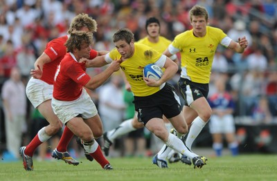 30.05.09 - Canada v Wales - Wales' Andrew Bishop. 
