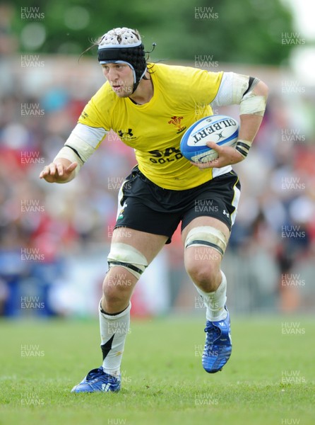30.05.09 - Canada v Wales - Wales' Ryan Jones. 