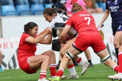 300825 - Canada v Wales, Women’s Rugby World Cup - Jasmine Joyce-Butchers of Wales is held