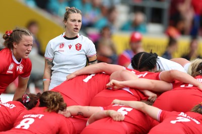 300825 - Canada v Wales, Women’s Rugby World Cup - Keira Bevan of Wales