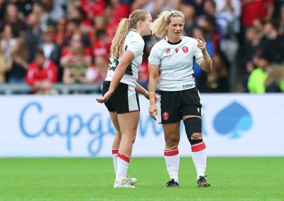 300825 - Canada v Wales, Women’s Rugby World Cup - Kerin Lake of Wales