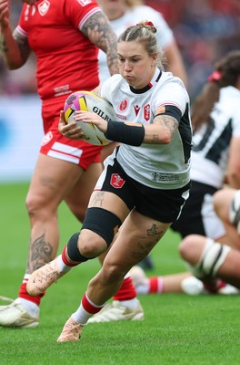 300825 - Canada v Wales, Women’s Rugby World Cup - Keira Bevan of Wales