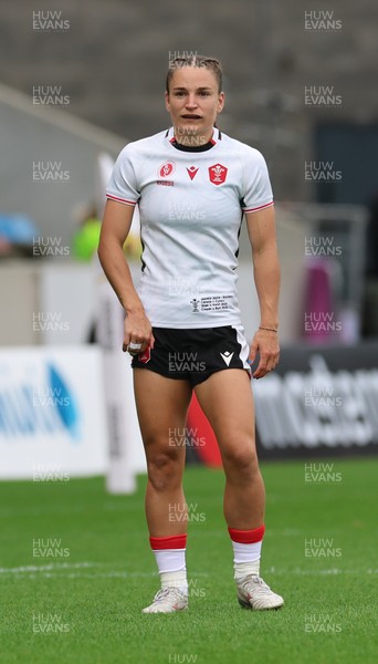300825 - Canada v Wales, Women’s Rugby World Cup - Jasmine Joyce-Butchers of Wales