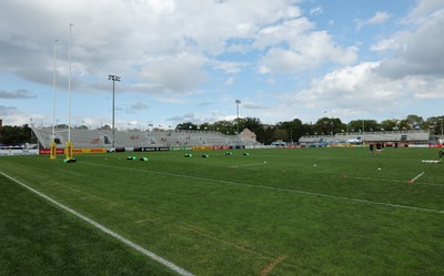 270822 - Canada Women v Wales Women, Summer 15’s World Cup Warm up match - A general view of the Wanderers ground ahead of the match