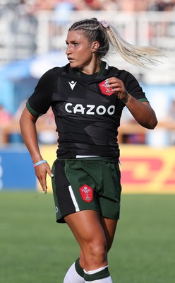 270822 - Canada Women v Wales Women, Summer 15’s World Cup Warm up match - Lowri Norkett of Wales