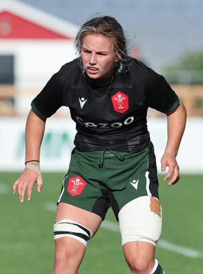 270822 - Canada Women v Wales Women, Summer 15’s World Cup Warm up match - Manon Johnes of Wales 