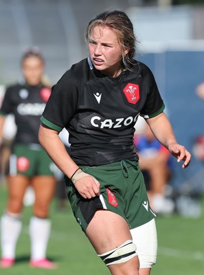 270822 - Canada Women v Wales Women, Summer 15’s World Cup Warm up match - Manon Johnes of Wales