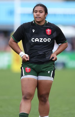 270822 - Canada Women v Wales Women, Summer 15’s World Cup Warm up match - Sisilia Tuipulotu of Wales