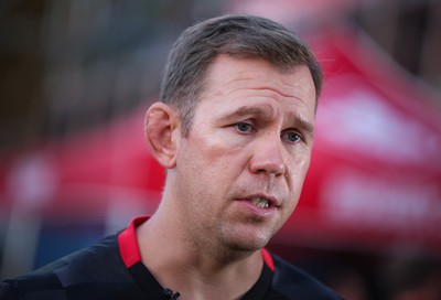 270822 - Canada Women v Wales Women, Summer 15’s World Cup Warm up match - Head coach Ioan Cunningham