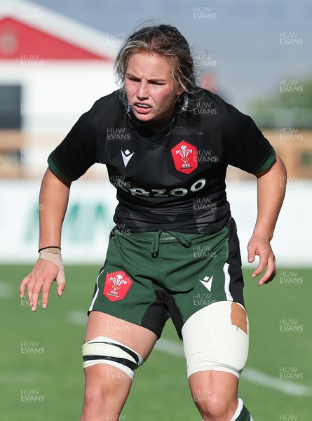 270822 - Canada Women v Wales Women, Summer 15’s World Cup Warm up match - Manon Johnes of Wales 