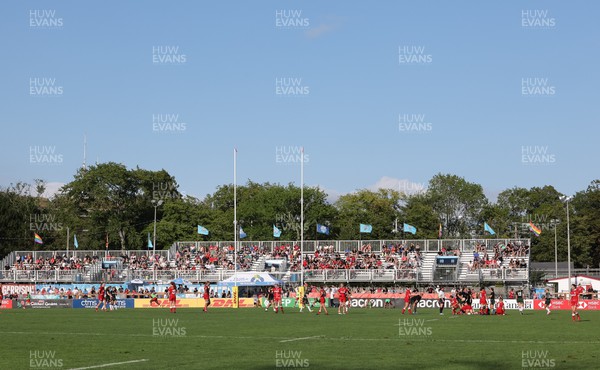 270822 - Canada Women v Wales Women, Summer 15’s World Cup Warm up match - A view of the Wanderers Ground during the match