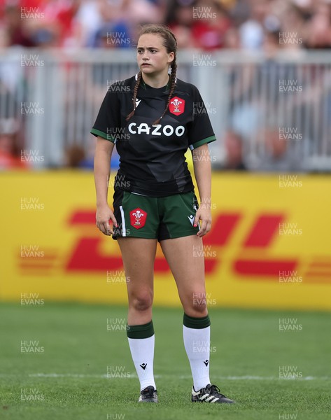 270822 - Canada Women v Wales Women, Summer 15’s World Cup Warm up match - Caitlin Lewis of Wales