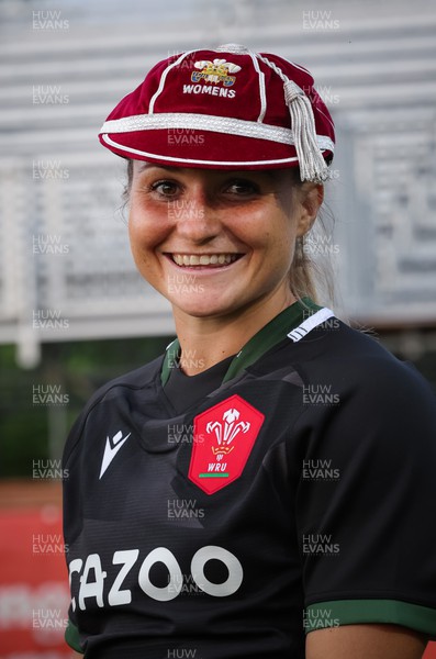 270822 - Canada Women v Wales Women, Summer 15’s World Cup Warm up match - Lowri Norkett of Wales with her first cap