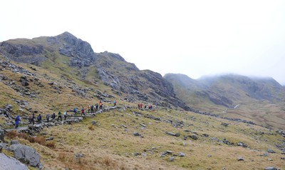 24.03.10 -  Brains Captains Kilimanjaro Climb - Views of Snowdon during preparations for the Brains Captains Kilimanjaro Climb. 