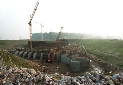 Cardiff Bay Barrage Construction 141097