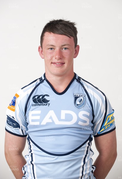 020712 - Cardiff Blues Academy Squad 2012-13 Portraits - Cai Jenkins  