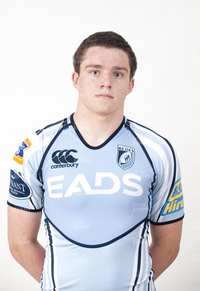 020712 - Cardiff Blues Academy Squad 2012-13 Portraits - Ollie Hitchins  