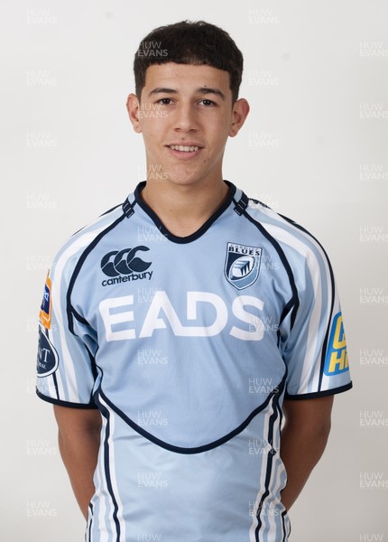 020712 - Cardiff Blues Academy Squad 2012-13 Portraits - Tyler Williams  